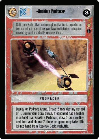 •Anakin's Podracer