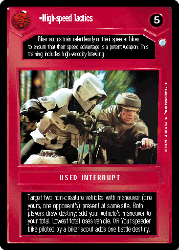 •High-speed Tactics