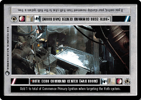 •Hoth: Echo Command Center (War Room)