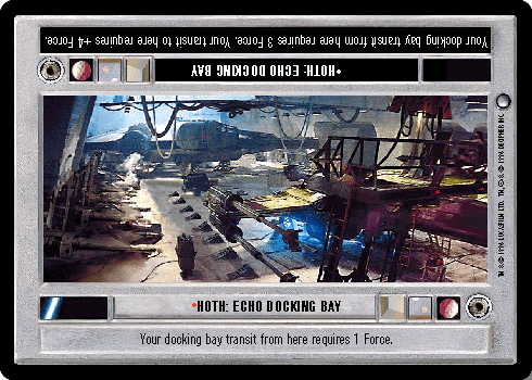 •Hoth: Echo Docking Bay
