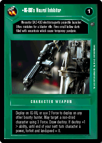 •IG-88's Neural Inhibitor