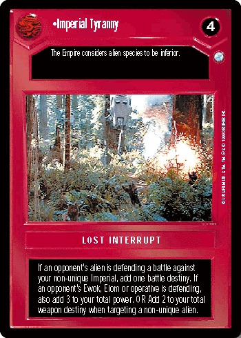 •Imperial Tyranny