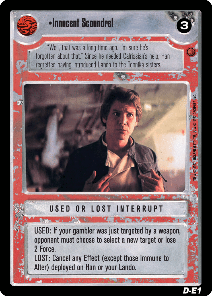 •Innocent Scoundrel