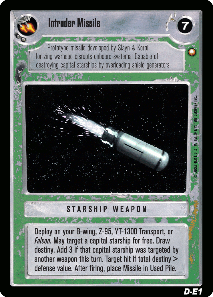 Intruder Missile