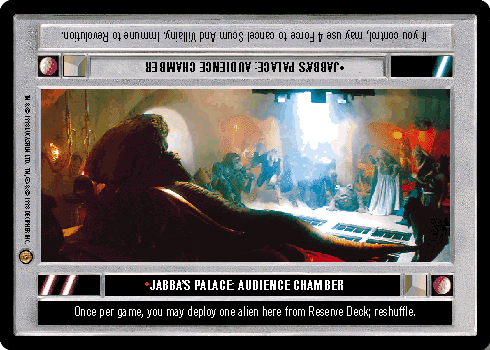 •Jabba's Palace: Audience Chamber