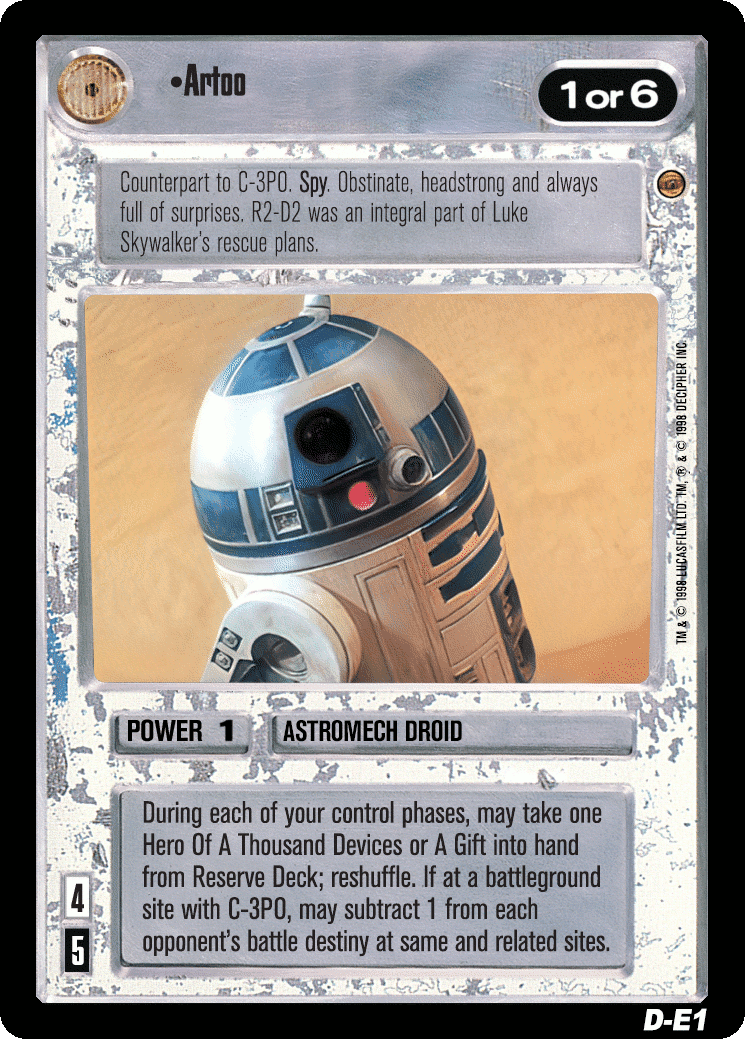 •Artoo