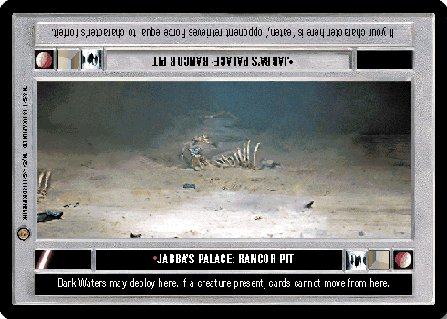 •Jabba's Palace: Rancor Pit
