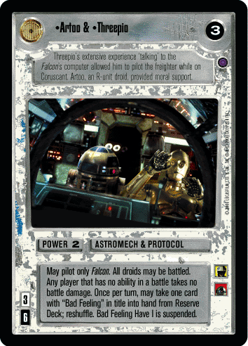 •Artoo & •Threepio