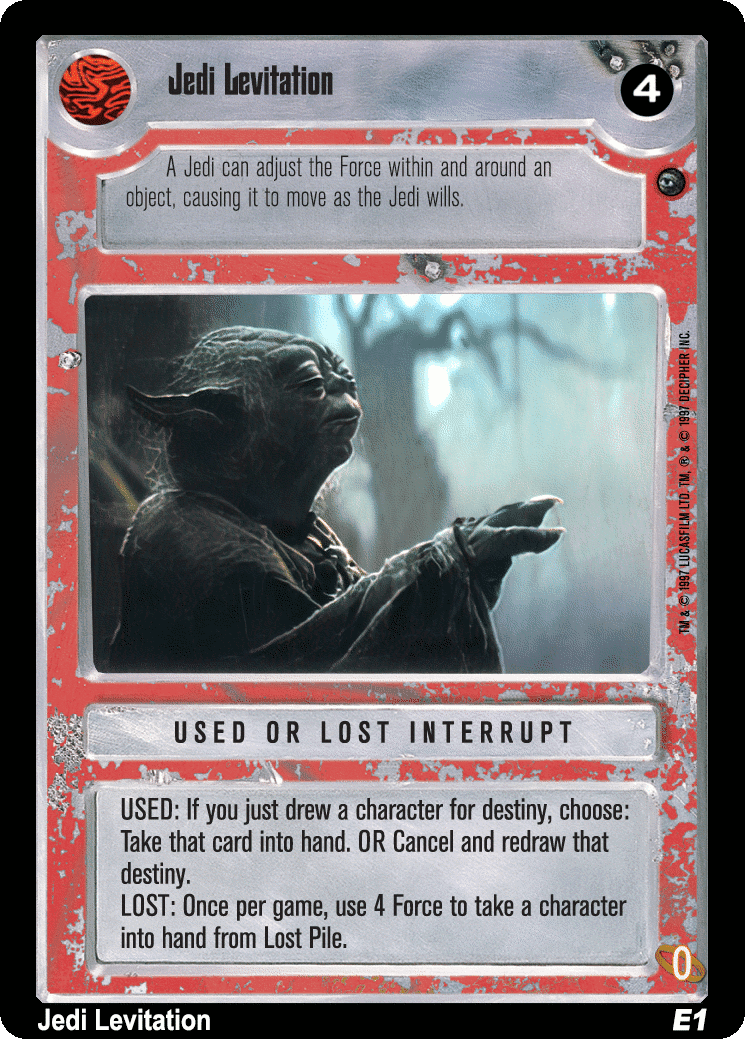 Jedi Levitation (V)
