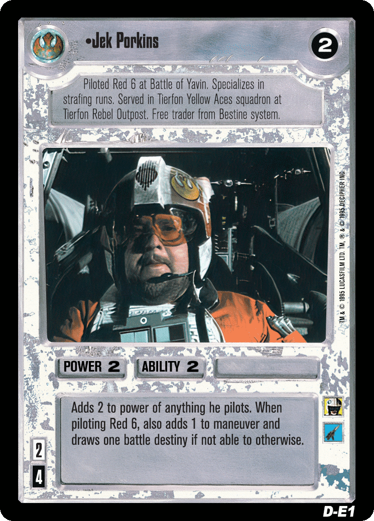 •Jek Porkins