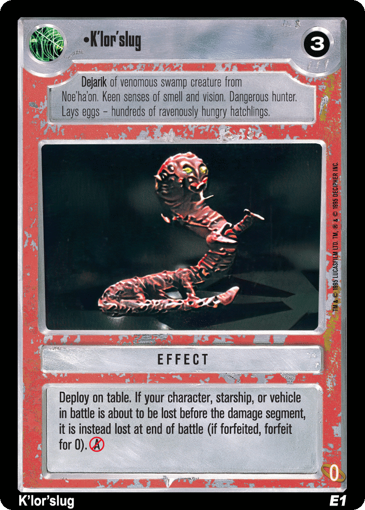 •K'lor'slug (V)
