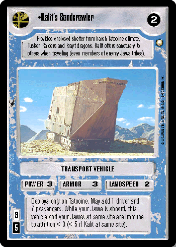 •Kalit's Sandcrawler