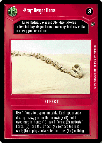 •Krayt Dragon Bones