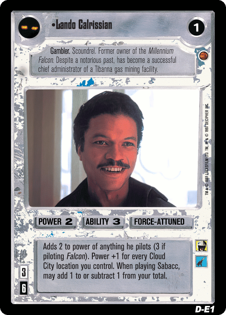 •Lando Calrissian