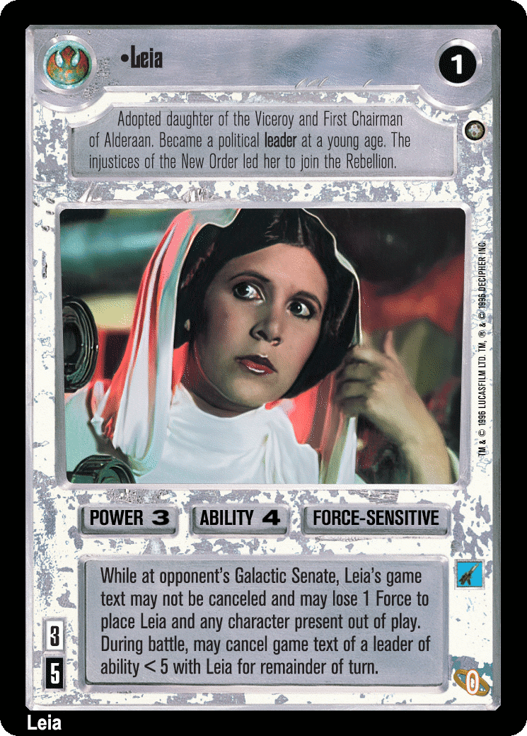 •Leia (V)