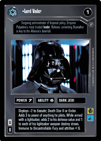 •Lord Vader