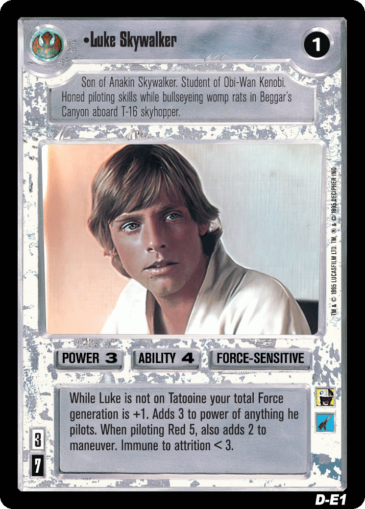 •Luke Skywalker