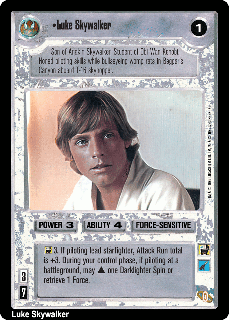 •Luke Skywalker (V)