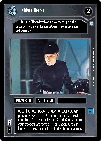 •Major Hewex