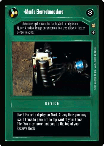 •Maul's Electrobinoculars