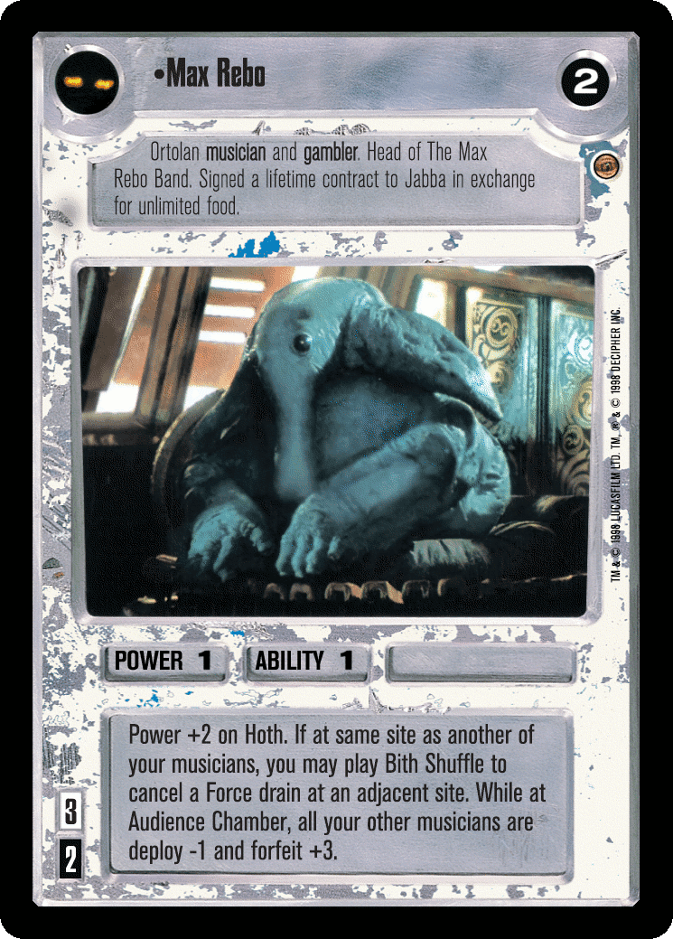 •Max Rebo