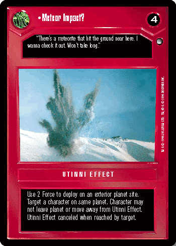 •Meteor Impact?