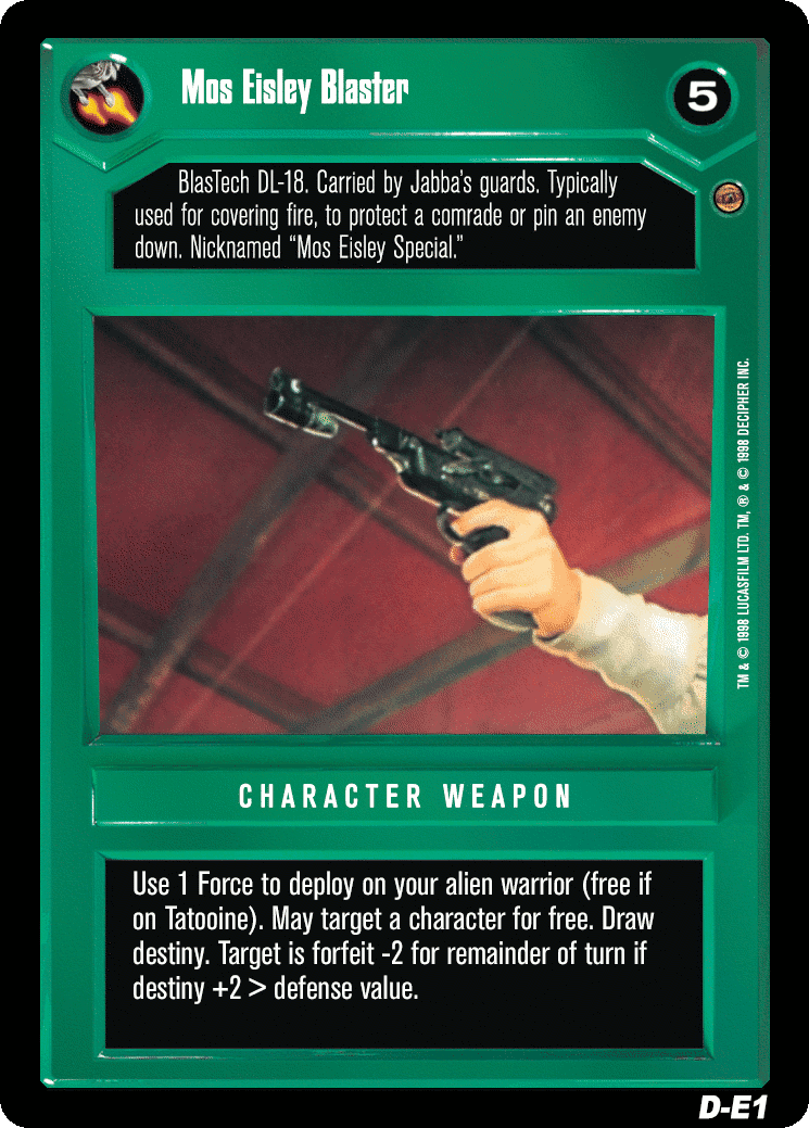 Mos Eisley Blaster