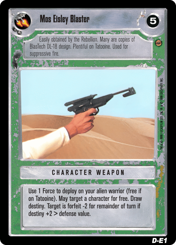 Mos Eisley Blaster