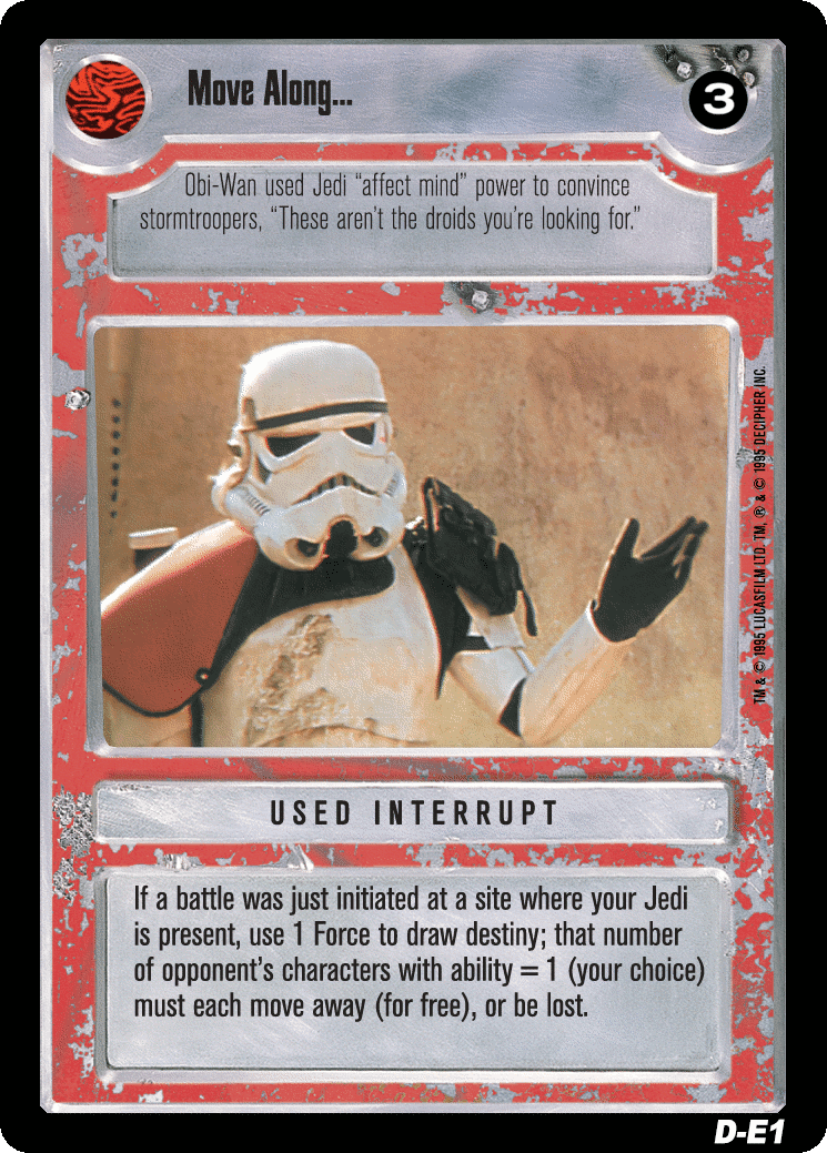 Move Along...
