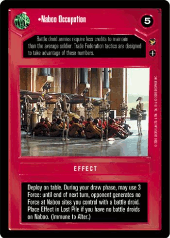•Naboo Occupation