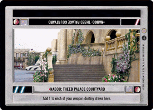 •Naboo: Theed Palace Courtyard