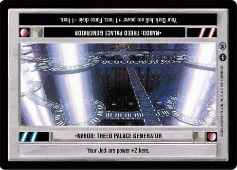 •Naboo: Theed Palace Generator