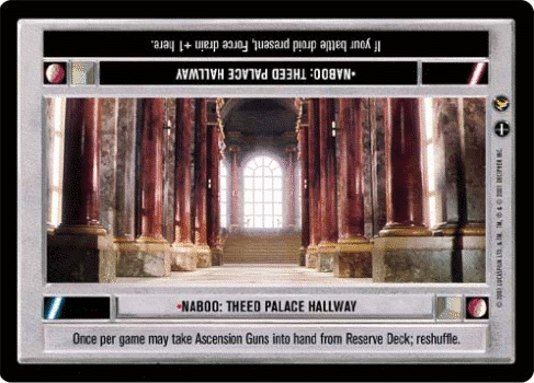 •Naboo: Theed Palace Hallway