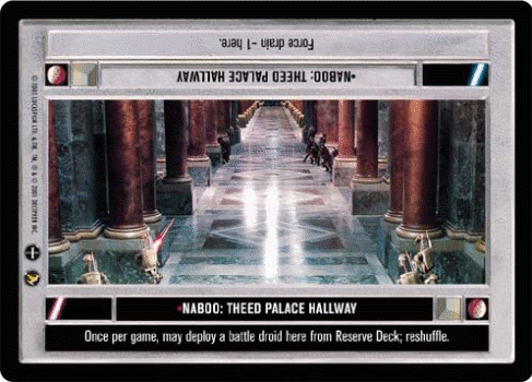 •Naboo: Theed Palace Hallway