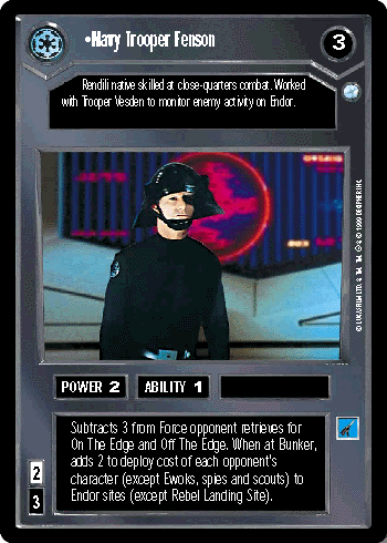 •Navy Trooper Fenson