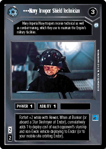 •••Navy Trooper Shield Technician