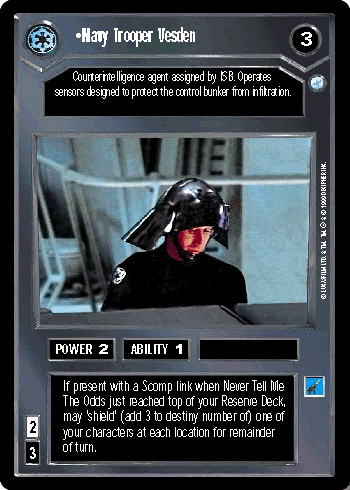 •Navy Trooper Vesden