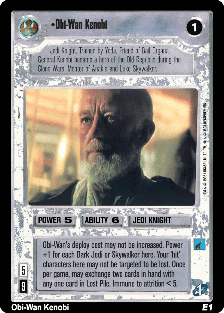 •Obi-Wan Kenobi (V)