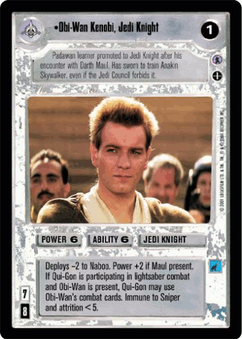 •Obi-Wan Kenobi, Jedi Knight