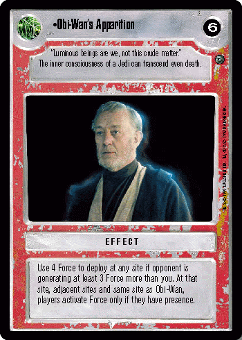 •Obi-Wan's Apparition