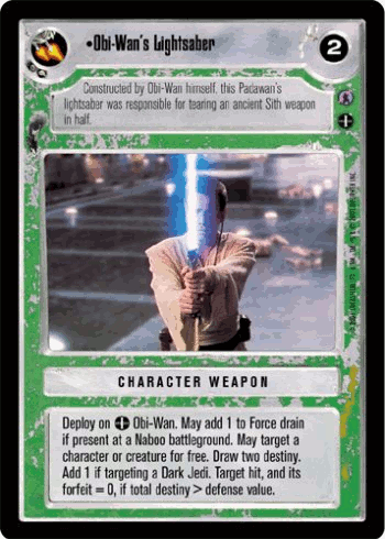 •Obi-Wan's Lightsaber