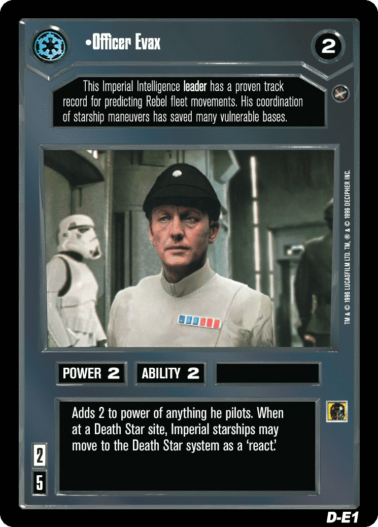 •Officer Evax
