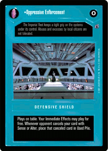 •Oppressive Enforcement