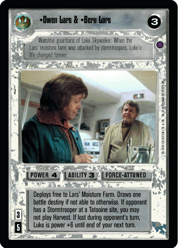 •Owen Lars & •Beru Lars