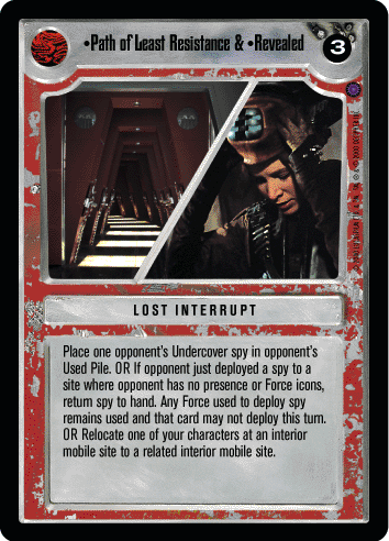 •Path Of Least Resistance & •Revealed