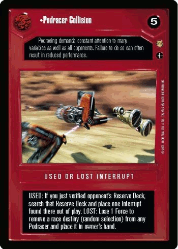 •Podracer Collision