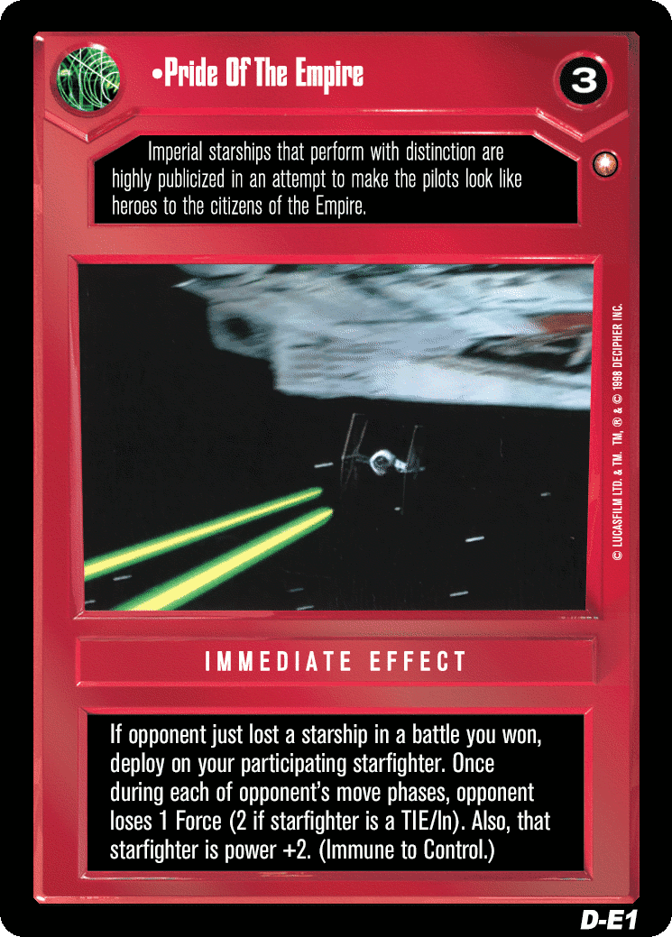 •Pride Of The Empire