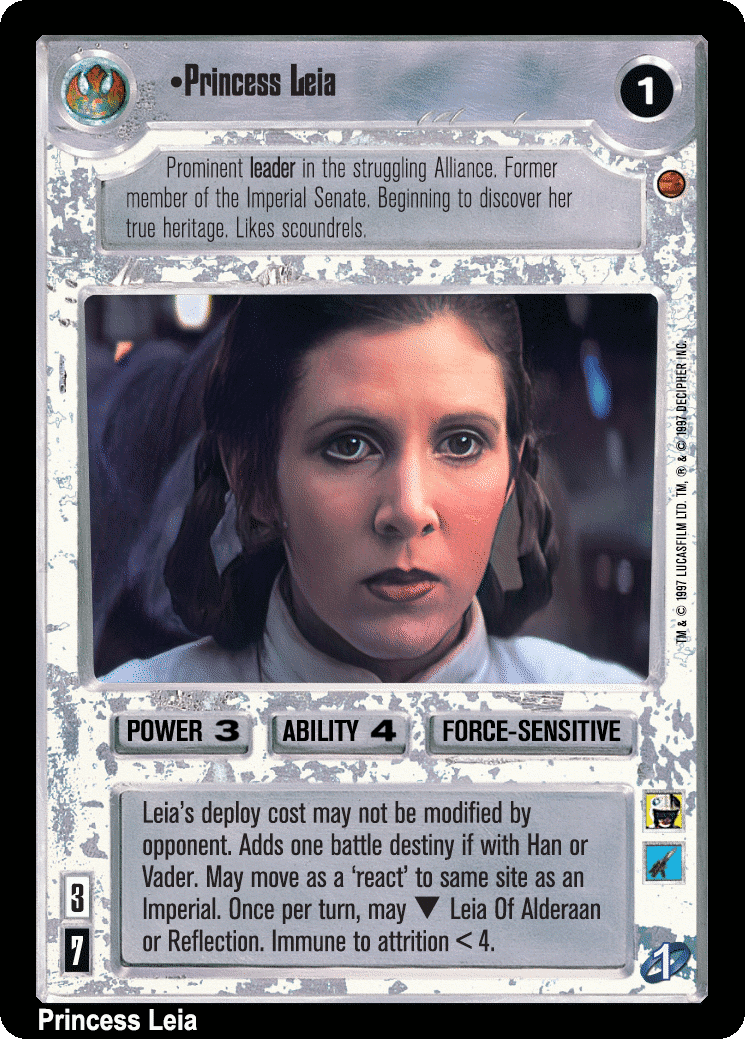 •Princess Leia (V)