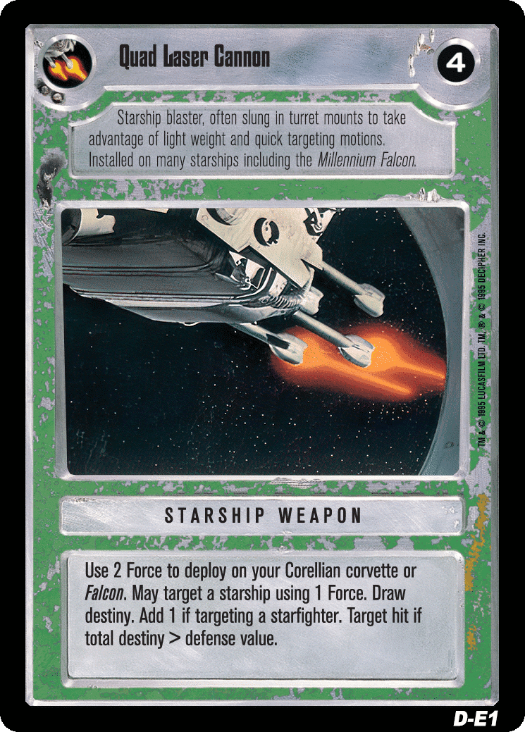 Quad Laser Cannon