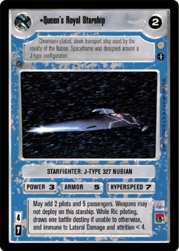 •Queen's Royal Starship